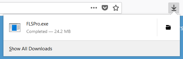 Firefox Downloaded Installer