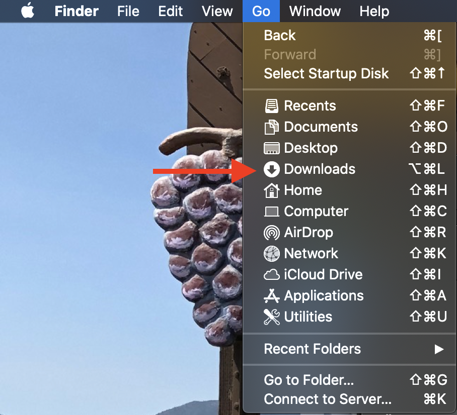 Go Menu